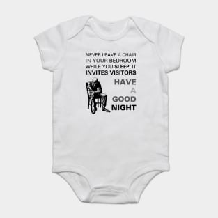 Uninvited Guest - Halloween Special - Uncanny & Creepy Baby Bodysuit